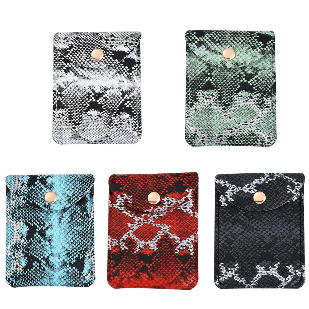 Новейшая мода змеиный кожаный кошелек брелки из искусственной кожи цепочка для