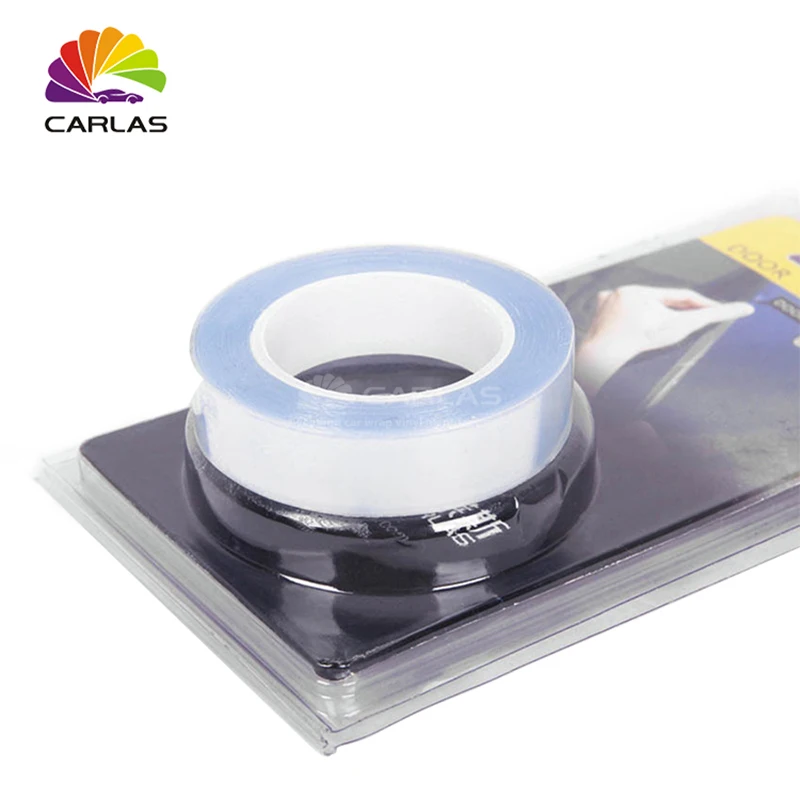 Прозрачная защитная пленка CARLAS для края бампера двери автомобиля 5 м Защитная