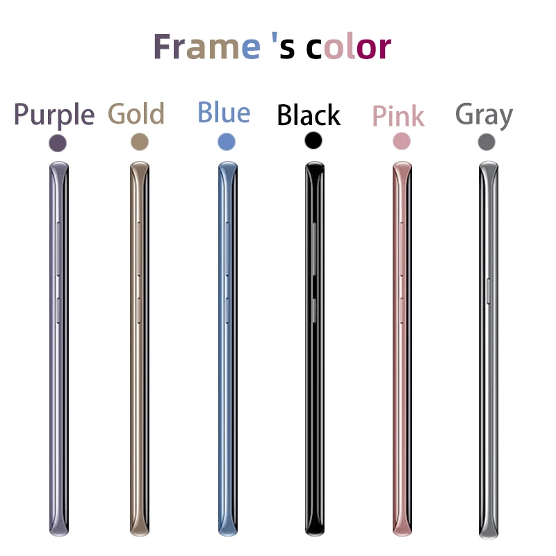 Original For Samsung Galaxy S8 LCD AMOLED Burn In With Frame G950F G950U Touch Screen S8 Plus G955F G955U Touch Screen Assembly images - 6