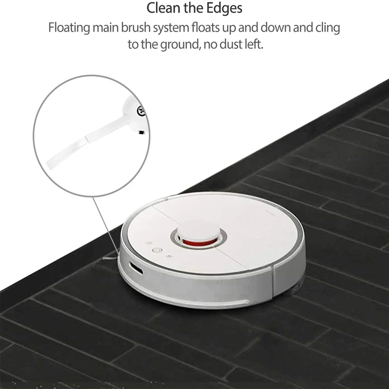 Горячая TOD-6Pcs набор для Xiaomi Mi 1C робот Smart Cleaner аксессуары невидимую стену боковые