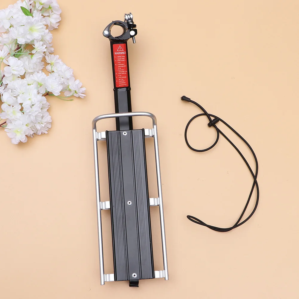 

1Pc Bike Carrier Rack Mount Racks Cycling Cargo Racks Seatpost Rear Pannier Luggage Carrier Aluminum Stand Bike Shelf Quick Rele