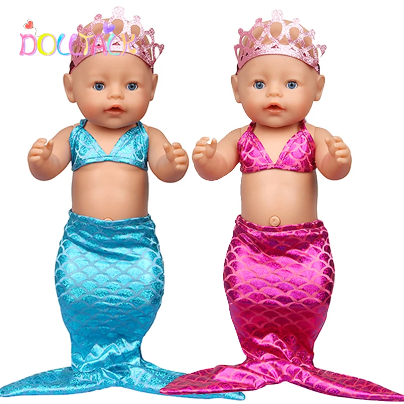 18inch 43cm New Baby Born Doll Clothes Accessories Make Up M