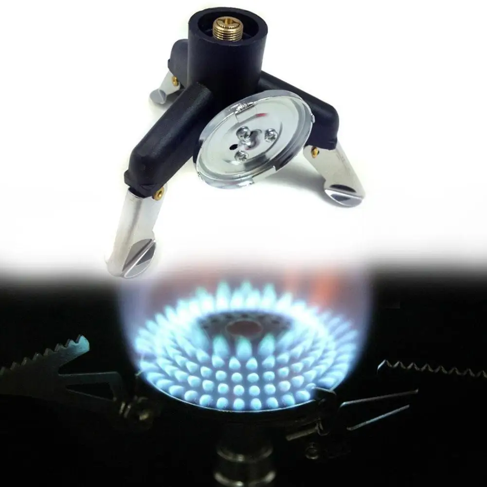 Портативная газовая горелка адаптеры для кемпинга с креплением на три ножки |