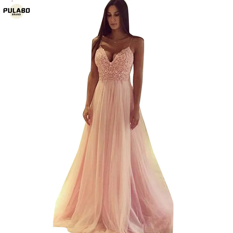 

Женское шифоновое вечернее платье макси, розовое платье без рукавов в стиле бохо с разрезом, лето 2021