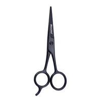 bluezoo black 12 2cm facial hair nose hair beard eyebrows stainless steel hairdressing scissors barber scissors