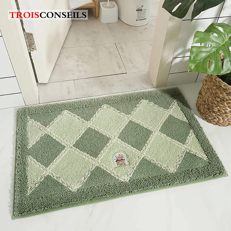 45*65 см/50*80 см домашний ковер Флокированный напольный коврик входные