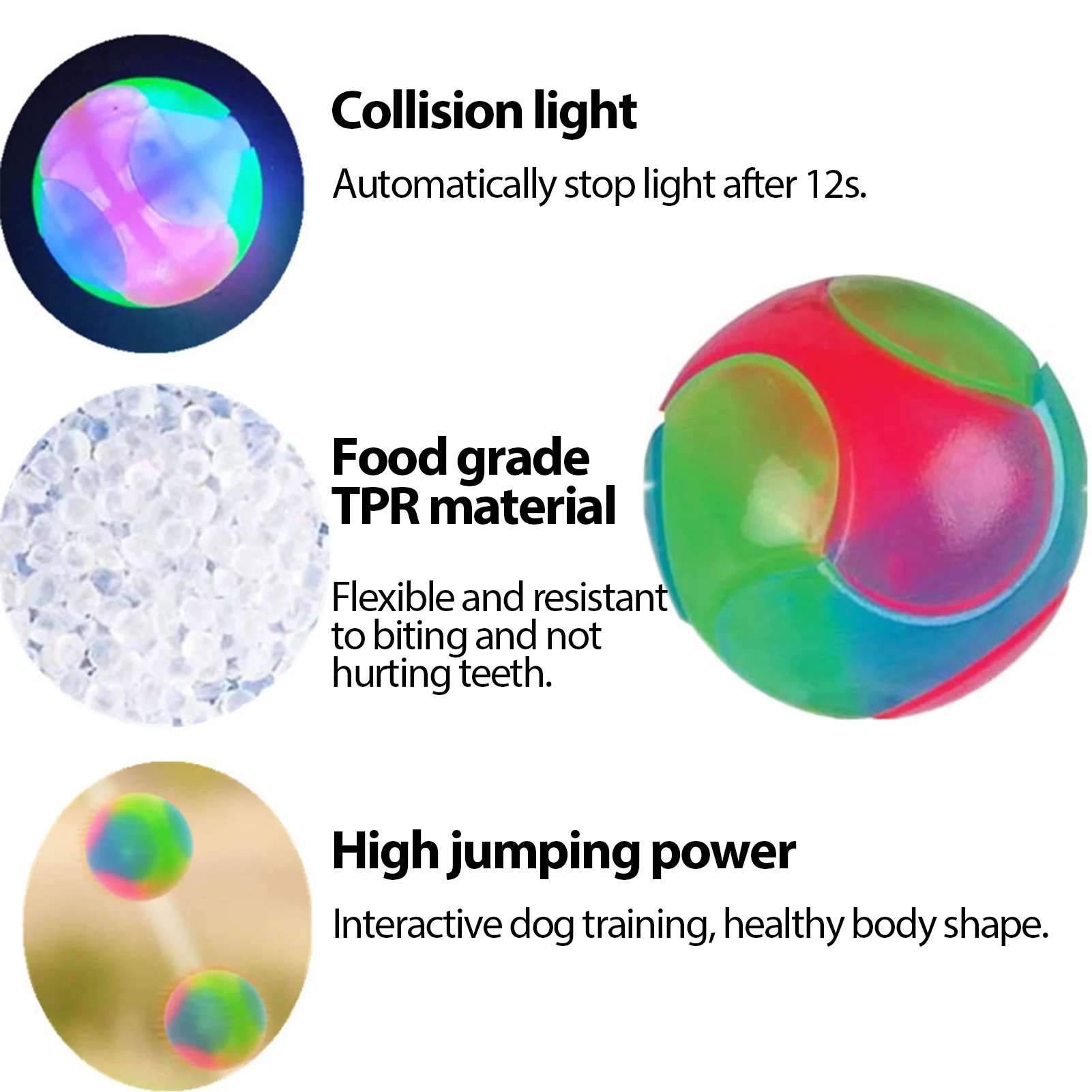 Светодиодный молярный шар светящийся мяч цветсветильник ящийся для домашних