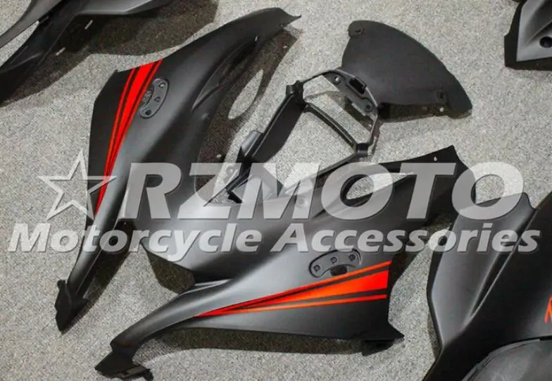 Новые ABS Обтекатели для мотоцикла комплект подходит для kawasaki Ninja ZX-10R zx10r 10r 16 17 Пользовательские бесплатно черный матовый красный