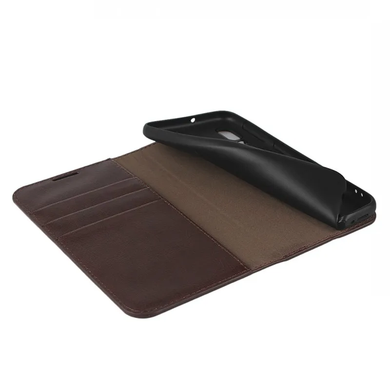 Luxury Real Genuine Leather Wallet Case For Samsung Galaxy A20e A10 A20 A30 A40 A50 A60 Flip Cover Card Slot Stand Case