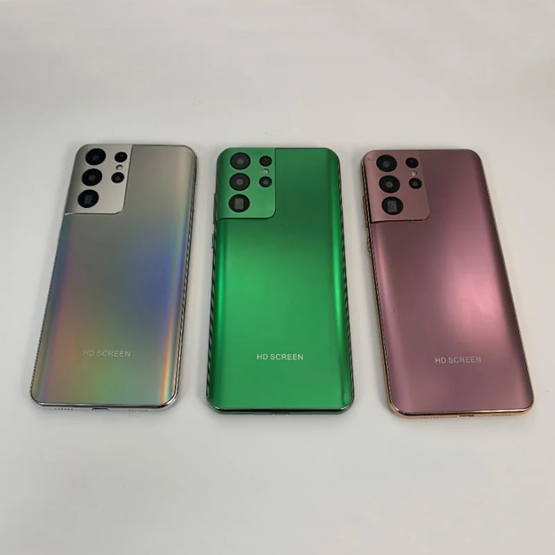 

Global Version S21Ultra 7.3 Inch Bog Screen Andriod Smart Phone 5G Network Dual SIM+Micro SD Face ID 6800mAh 24MP+48MP Cellphone