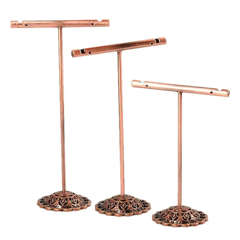 3 шт./компл. подставка для сережек t образные кованые держатели шпилек стойка