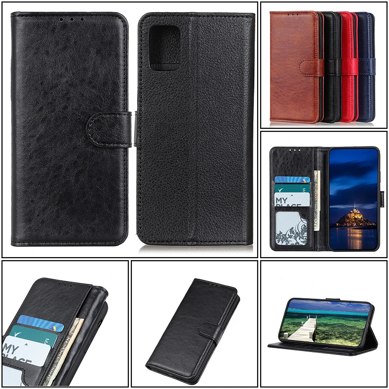 

Fashion Flip Leather Case For XiaoMi Mi 10 10T 9 CC9 Ultra Note 10 Lite Poco X2 M2 F2 C3 M3 X3 Pro NFC Shockproof Wallet Cases