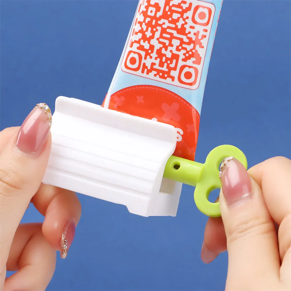 4 Цвета домашний пластиковый тюбик зубной пасты простая соковыжималка для