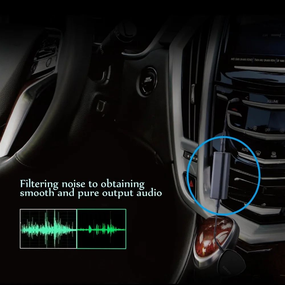 Шумоизолятор с заземляющей петлей для автомобиля домашний цифровой аналоговый