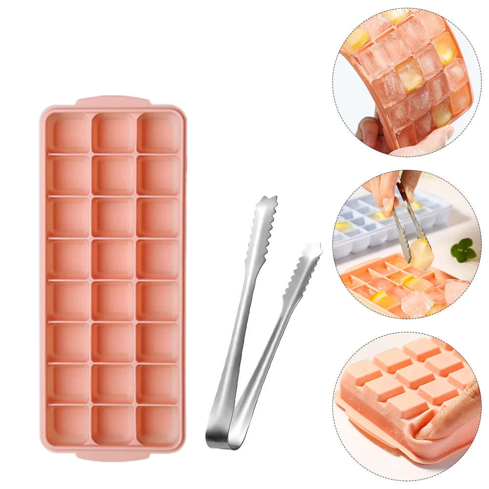 

3 Pcs 1 Set Practical Ice Clip Household Ice Molds Convenient Jelly Molds