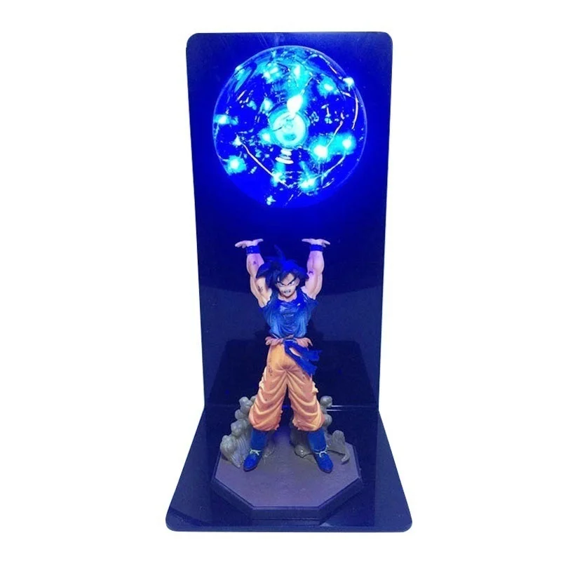 Figuras de acci&oacute;n Dragoned Ball Z, figuras de acci&oacute;n de la bomba del esp&iacute;ritu Ultra instinto, l&aacute;mpara de bricolaje, figura DBZ LED, decoraci&oacute;n del hogar para dormitorio, juguetes de colecci&oacute;n-0