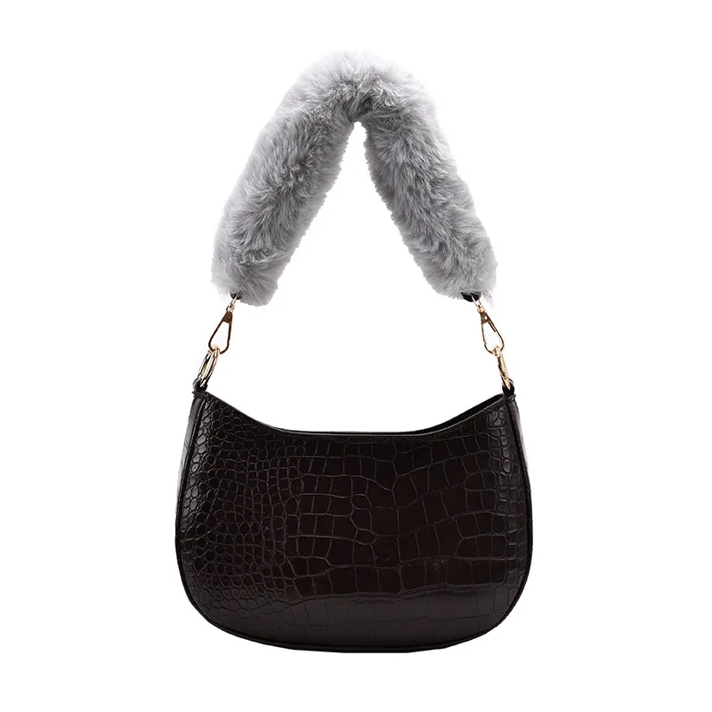 

Winter Small Designer Crossbody Bags for Women 2021 Shoulder Simple Bag Lady Trending Female Saddle Pack Handbags and Purse