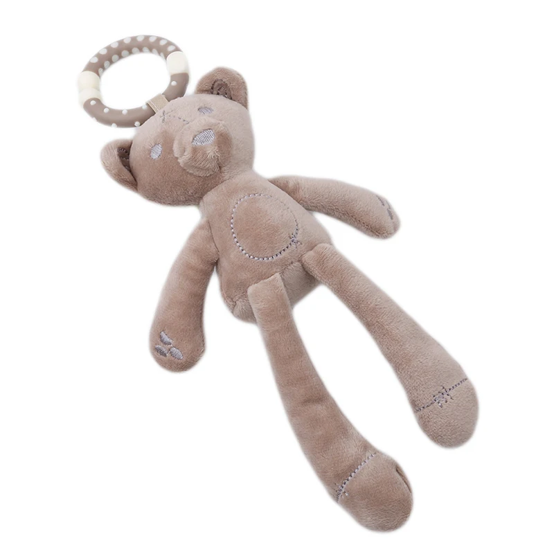 Детская погремушка милая коляска с кроликом колокольчики Висячие детская