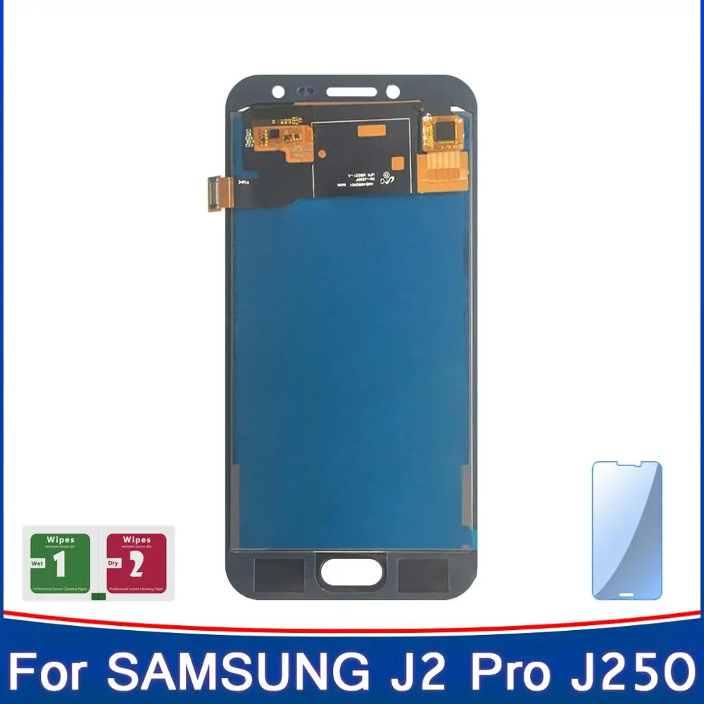 100% протестированный рабочий дисплей для Samsung Galaxy J2 Pro 2018 J250 j250m SM сенсорный экран