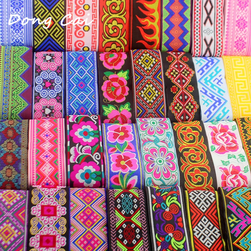 

5yards 5cm wide african lace fabric bag guitar decorate sewing embroidered lace Stage costume accessories lace trims Ribbon Lace