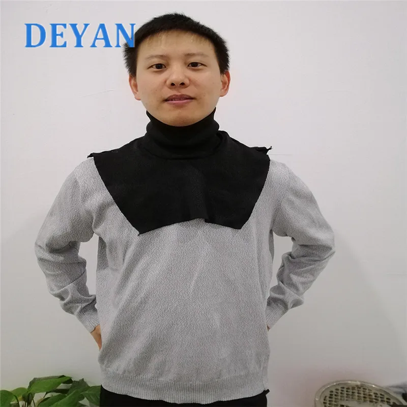 Тактический Защитный чехол для шеи черный с защитой от ударов | Безопасность и