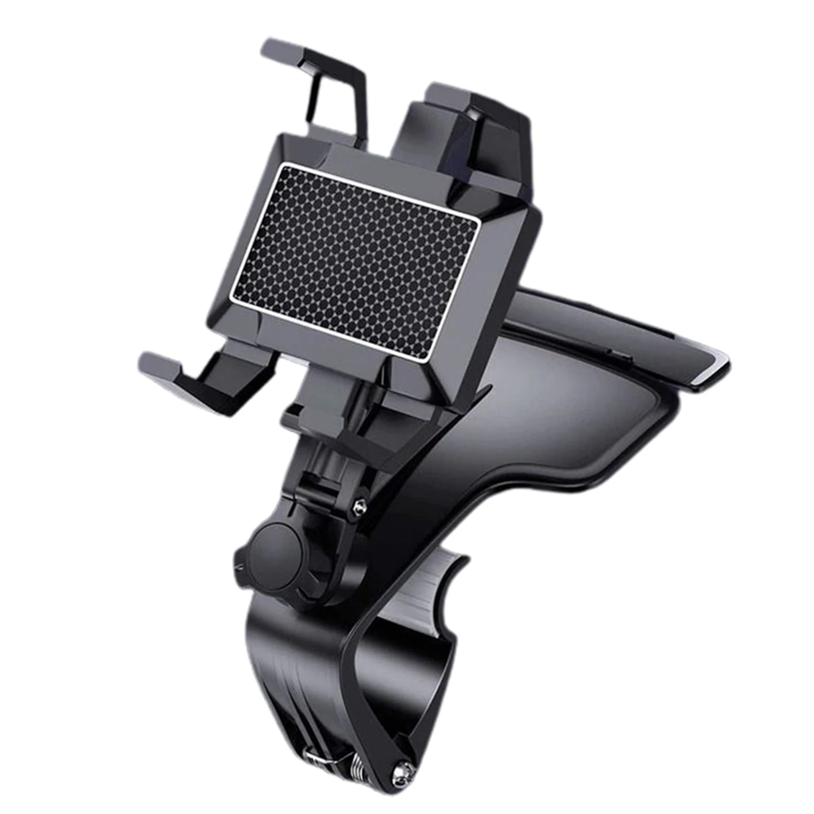 

Novel HUD Universal 1200 Degrees Rotation Car Phone Holder with Parking Phone Numbers Anti Slip Dashboard Clip Mount Stand