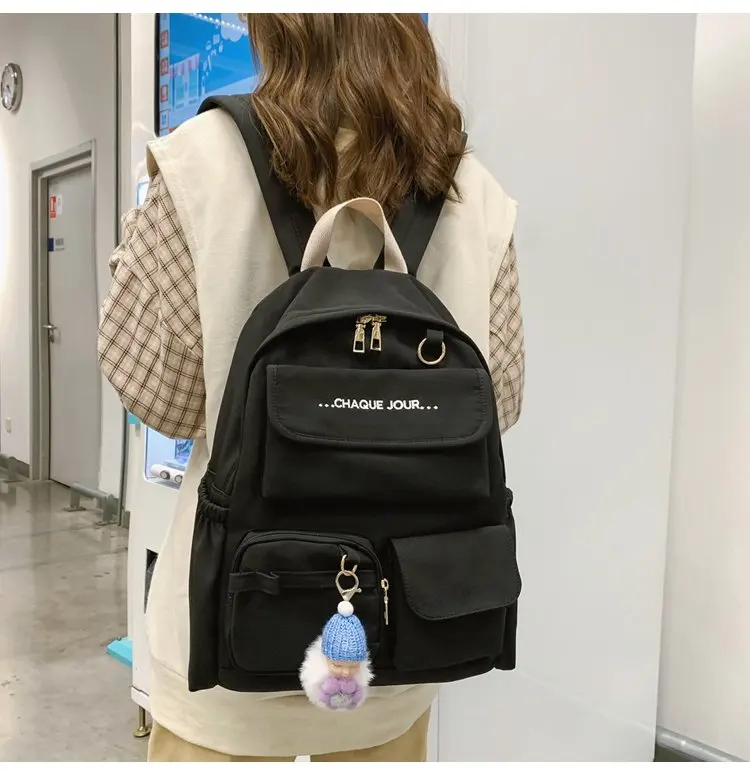 

PB2520 Multi-pocket 2020 new all-match backpack