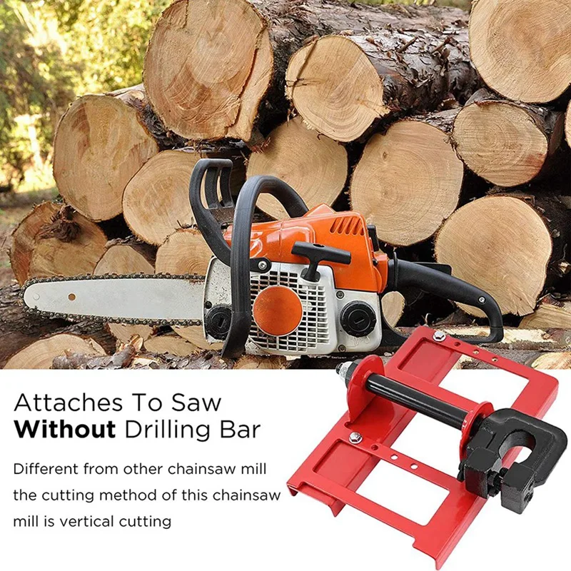

Chainsaw Milling Cutter Wood Cutting Guide Saw Steel Wood Chainsaw Accessory Cutting Guide Milling Cutter Wood
