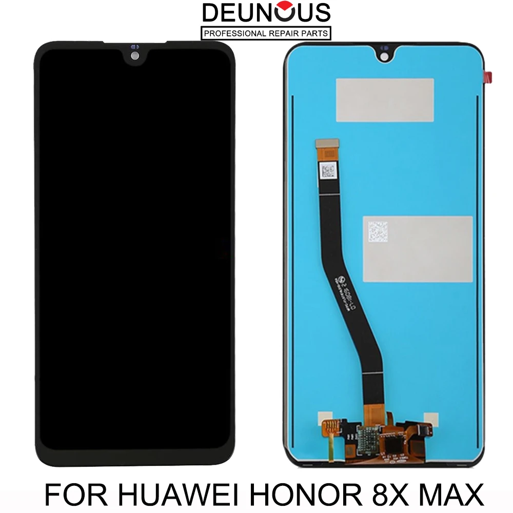 Новый ЖК-экран для Huawei Honor 8X Max с сенсорным дигитайзером в сборе экран качества AAA
