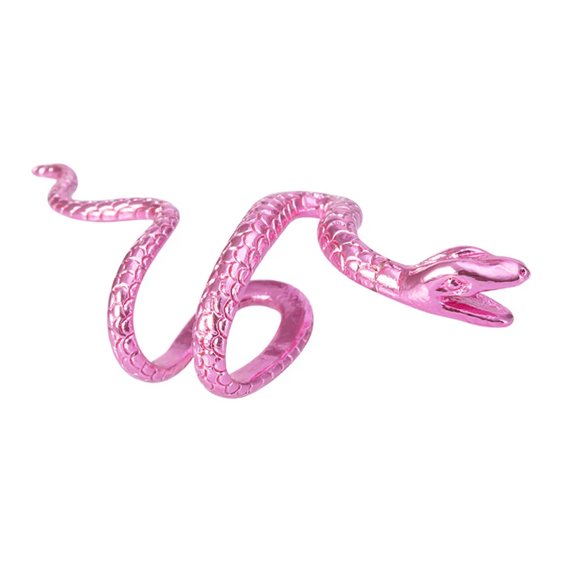 

1PC Snake Earring Clips Without Piercing Punk Non Pierced Clip Earrings Ear Cuffs for Women Men Black Fake Piercing Jewelry