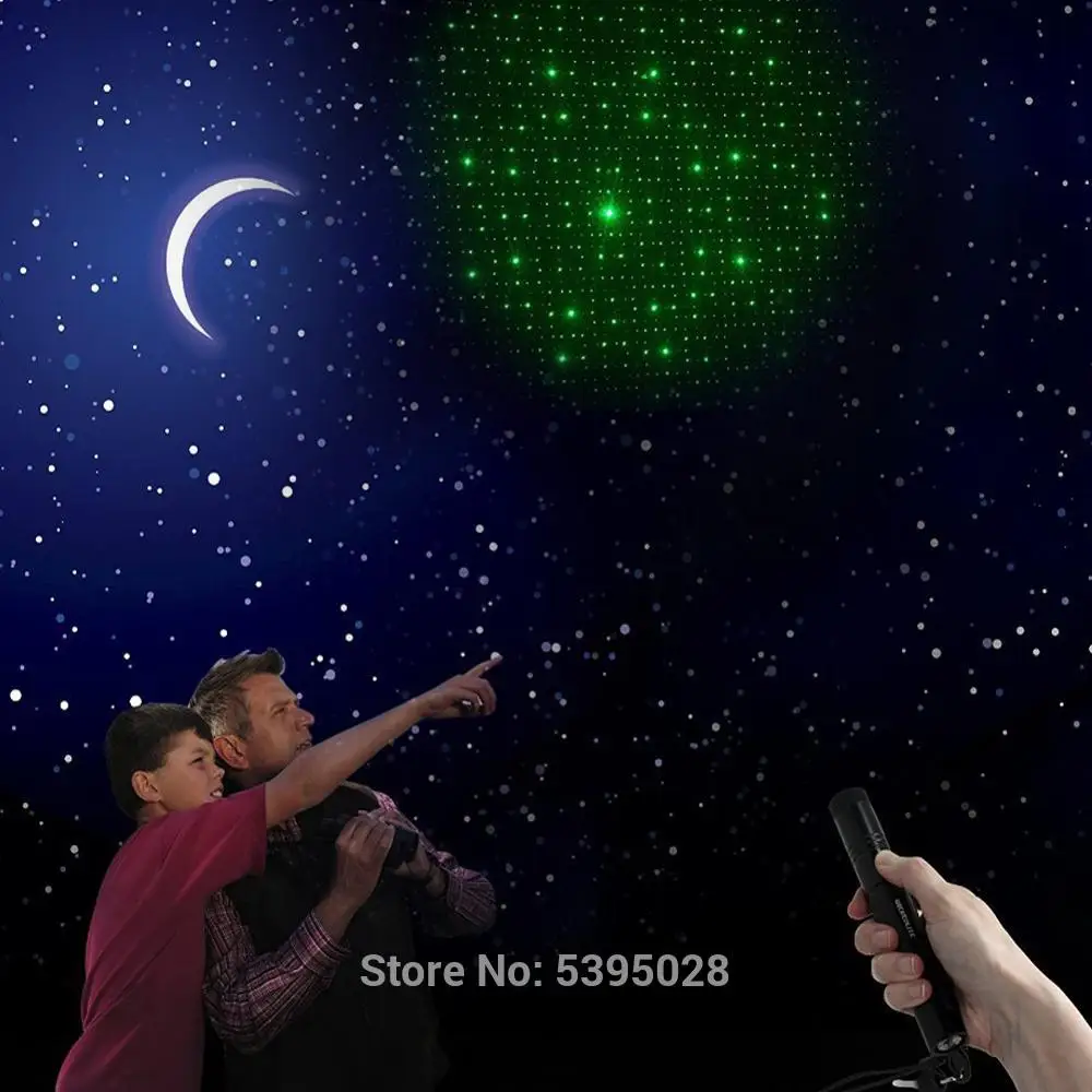 Светодиодный светильник лазерная указка высокой мощности зеленая ручка Lazer Beam PPT