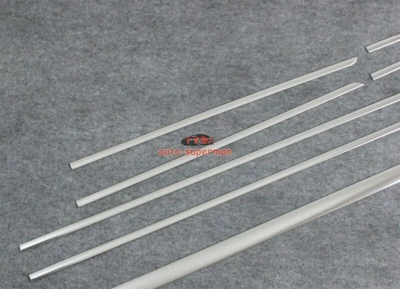 7 шт. хромированные накладки на багажник и боковые двери для BMW 3 серии F30 320 328 2013 2014