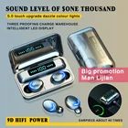 Беспроводные спортивные наушники F9, TWS наушники с сенсорным управлением, LED дисплей, музыкальная гарнитура для Iphone, Huawei, Xiaomi, Bluetooth