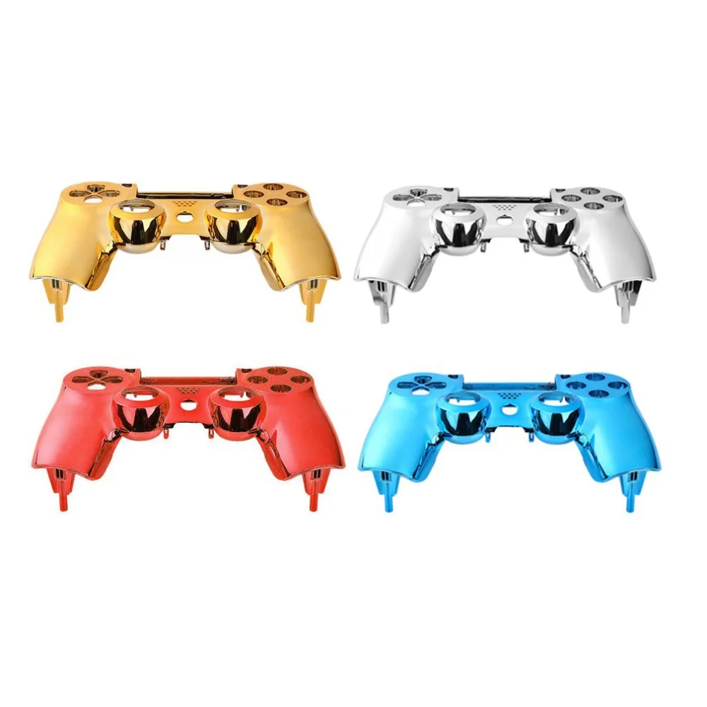 4 цвета Покрытие передний корпус Оболочка Чехол для PS4 DualShock контроллер