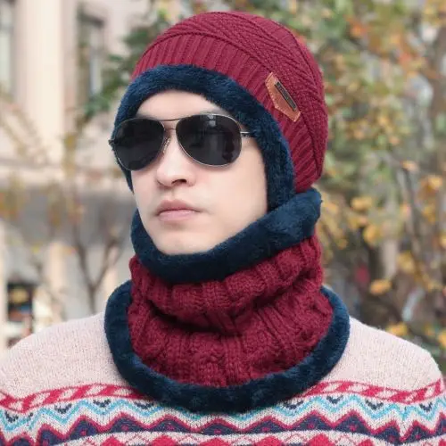 Новая модная Зимняя шерстяная шапка унисекс для женщин и мужчин кемпинга