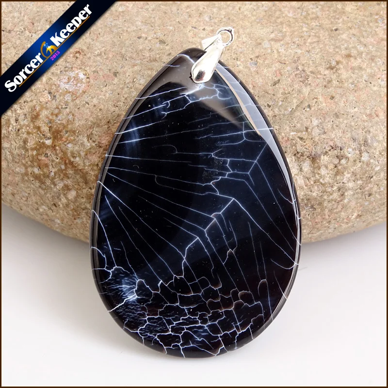 Настоящие женские натуральные ожерелья-чокер Bijoux Femme Подвески ручной работы Ботсвана оникс агатовый камень бусины для изготовления ювелирных изделий AA640