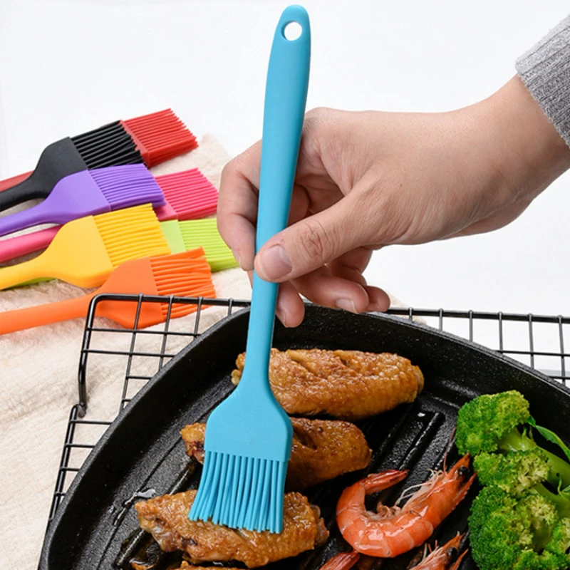 

Baking Tools Food Grade Silicone Scraper Set Stirring Knife Non-stick Small Spatula High Temperature Resistant Brush
