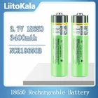 Литиевая аккумуляторная батарея liitokala NCR18650B, 100% в, 3,7 мАч