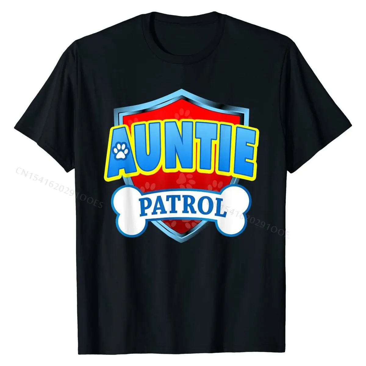 

Funny Auntie Patrol - Dog Mom, Dad For Men Women T-Shirt Casual T Shirt for Men Funny Cotton T Shirt Party