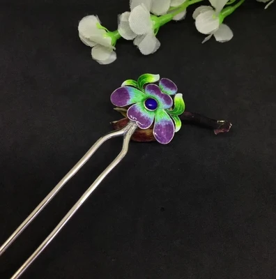 Палочки для волос с этническим принтом S925 | Украшения и аксессуары