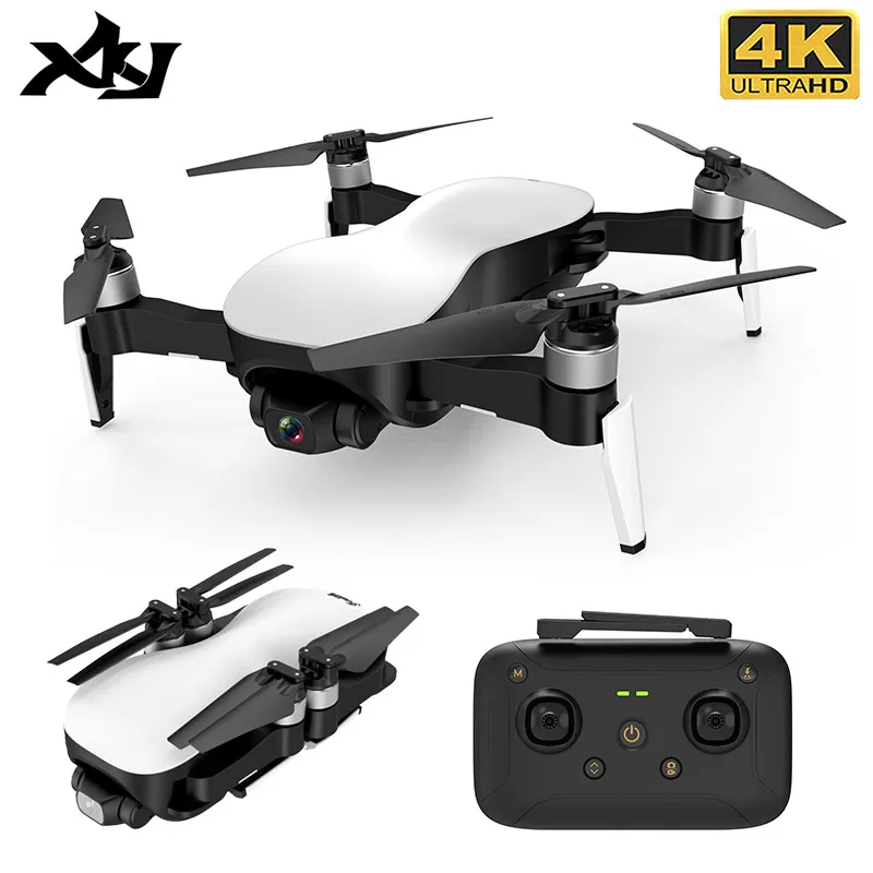 XKJ новый GPS беспилотный с 4K HD камерой Wi Fi 1200 м расстояние передачи изображения