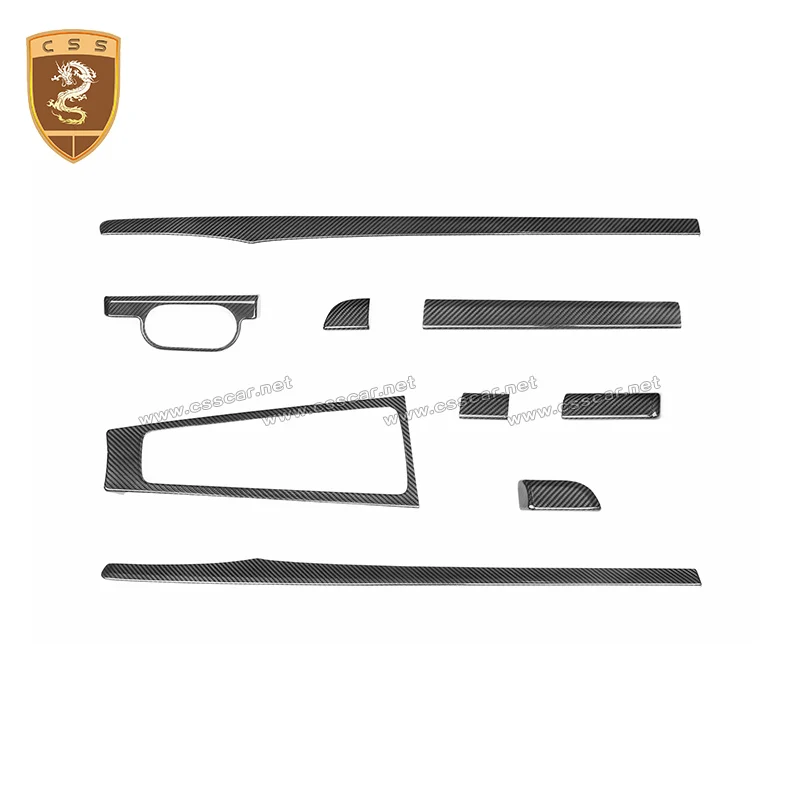 Внутренняя отделка дверной панели из углеродного волокна для Porsche 911 718 Boxster