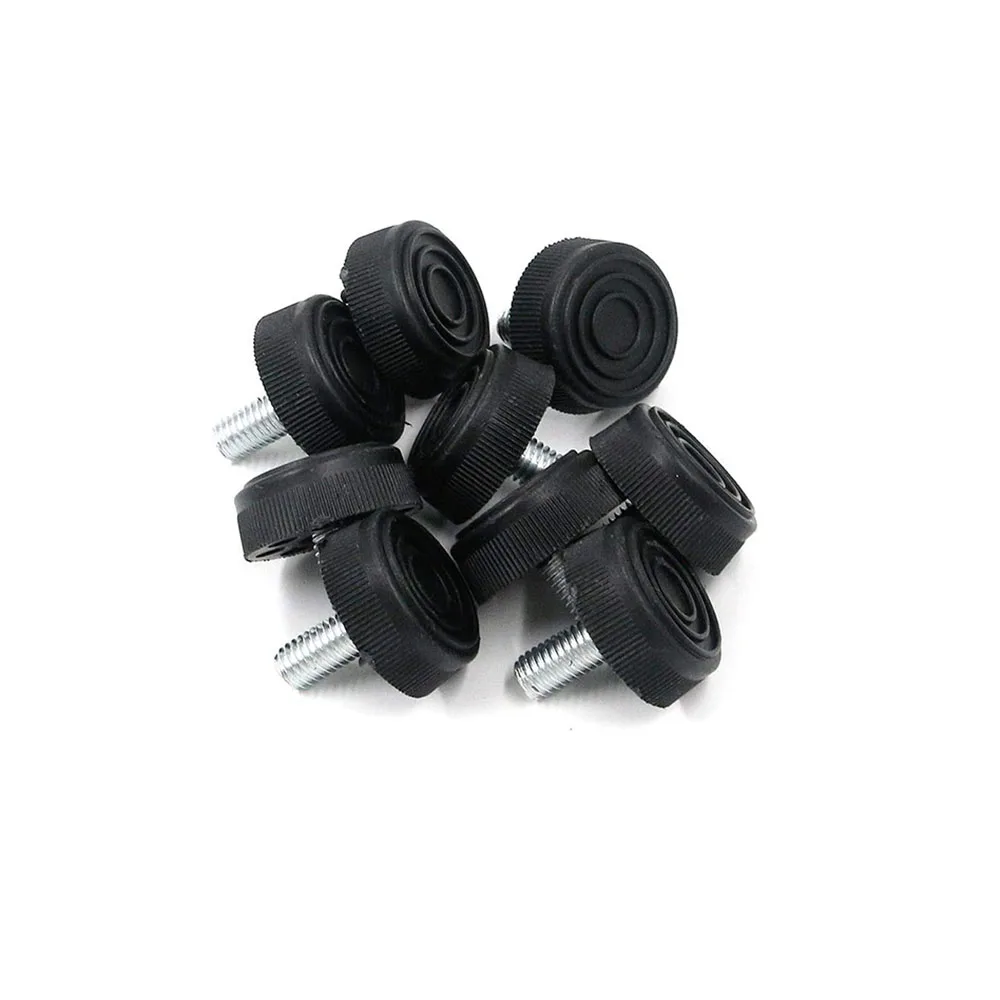 

8 шт. M8 M6 мебельные регулируемые болты для ножек стула уровневая защита для пола ножки основание для дивана тумба для стола Бесшумная аморти...