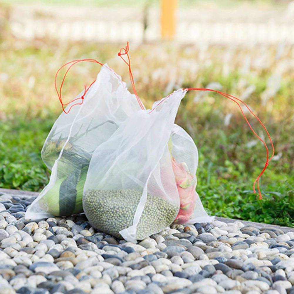 50 шт. овощи фрукты сохранения семенного материала на шнурке анти птица