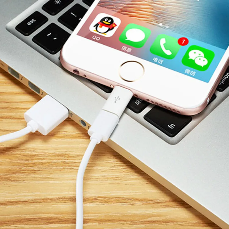 Android Micro USB к 8 контактный разъем адаптера для iPhone 5 5S 5C SE 6 6S 7 Plus X XS Max XR Синхронизация