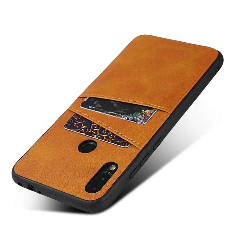 PDGB слот для карт силиконовый чехол для Xiaomi mi 9 8 Lite A2 Red mi 6 6A K20 Pro Note 7 Global винтажный кожаный чехол прочный Чехол