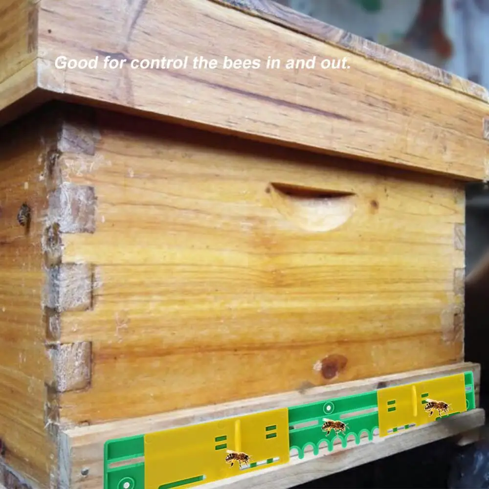 

Beehive Door Beekeeping Boxes Entrance Disc Bee Nest Gate Apiculture Supplies