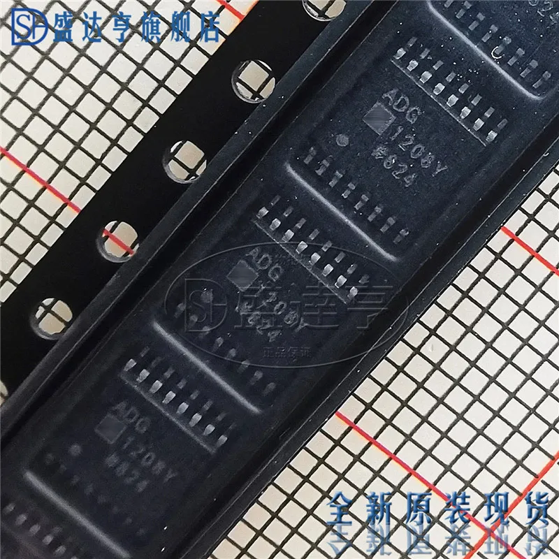 ADG1208YRUZ REEL7 ИС многократного переключателя 5V низшее Рон 4:1 MUX +/ 15V IC TSSOP 16 новый