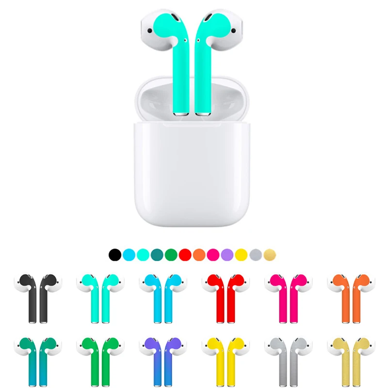 Защитная пленка для Apple AirPods, защитная пленка, наклейка для AirPods, беспроводные наушники, гарнитура, пленка