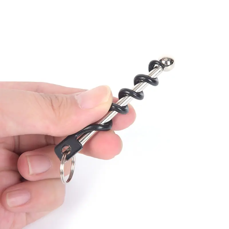 Мини-открывалка для бутылок вина с пробковым винтом из нержавеющей стали | Спорт